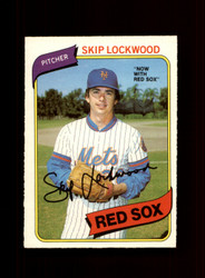 1980 SKIP LOCKWOOD O-PEE-CHEE #295 RED SOX *R8830