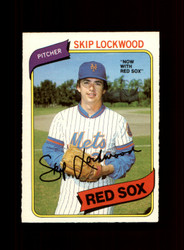 1980 SKIP LOCKWOOD O-PEE-CHEE #295 RED SOX *R8831