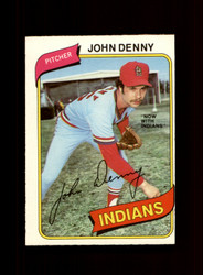 1980 JOHN DENNY O-PEE-CHEE #242 INDIANS *R8832