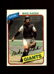 1980 MIKE SADEK O-PEE-CHEE #240 GIANTS *R8834