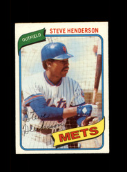 1980 STEVE HENDERSON O-PEE-CHEE #156 METS *R8837