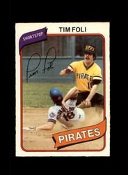 1980 TIM FOLI O-PEE-CHEE #131 PIRATES *R8838