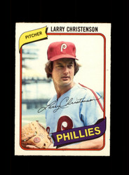 1980 LARRY CHRISTENSON O-PEE-CHEE #89 PHILLIES *R8839