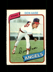 1980 DON AASE O-PEE-CHEE #126 ANGELS *R8850