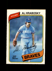 1980 AL HRABOSKY O-PEE-CHEE #306 BRAVES *R8855