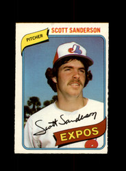 1980 SCOTT SANDERSON O-PEE-CHEE #301 EXPOS *R8863