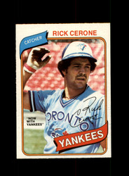 1980 RICK CERONE O-PEE-CHEE #311 YANKEES *R8868