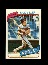 1980 RICK MILLER O-PEE-CHEE #27 ANGELS *R8872