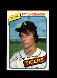 1980 PAT UNDERWOOD O-PEE-CHEE #358 TIGERS *R8889