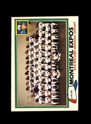 1981 MONTREAL EXPOS O-PEE-CHEE #268 EXPOS TEAM CARD *R8905