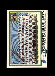 1981 TORONTO BLUE JAYS O-PEE-CHEE #331 BLUE JAYS TEAM CARD *R8910