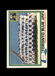 1981 TORONTO BLUE JAYS O-PEE-CHEE #331 BLUE JAYS TEAM CARD *R8912