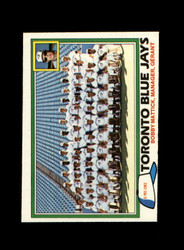 1981 TORONTO BLUE JAYS O-PEE-CHEE #331 BLUE JAYS TEAM CARD *R8913