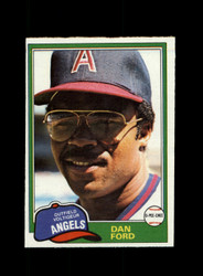 1981 DAN FORD O-PEE-CHEE #303 ANGELS GRAY BACK *R8928