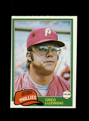 1981 GREG LUZINSKI O-PEE-CHEE #270 PHILLIES GRAY BACK *R8934