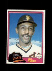 1981 BILL NORTH O-PEE-CHEE #47 GIANTS GRAY BACK *R8941