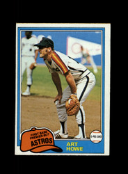 1981 ART HOWE O-PEE-CHEE #129 ASTROS GRAY BACK *R8948