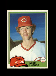 1981 MIKE LACOSS O-PEE-CHE E #134 REDS *R8963