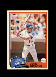 1981 JOHN STEARNS O-PEE-CHEE #255 METS *R8969