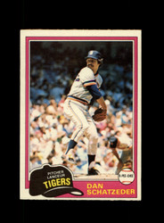 1981 DAN SCHATZEDER O-PEE-CHEE #112 TIGERS *R8970