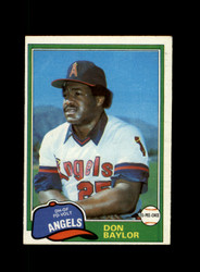 1981 DON BAYLOR O-PEE-CHEE #309 ANGELS *R8976