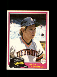 1981 ALAN TRAMMELL O-PEE-CHEE #133 TIGERS *R8979