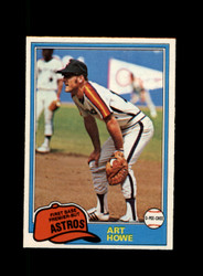 1981 ART HOWE O-PEE-CHEE #129 ASTROS *R8981