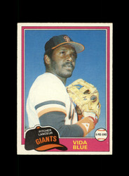 1981 VIDA BLUE O-PEE-CHEE #310 GIANTS *R8990