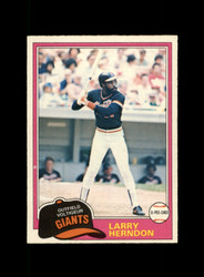 1981 LARRY HERNDON O-PEE-CHEE #108 GIANTS *R8991