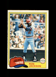 1981 RON JACKSON O-PEE-CHEE #271 TWINS *R8996