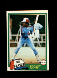 1981 RODNEY SCOTT O-PEE-CHEE #227 EXPOS *R8997