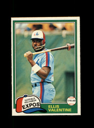 1981 ELLIS VALENTINE O-PEE-CHEE #244 EXPOS *R8999