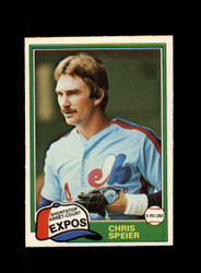 1981 CHRIS SPEIER O-PEE-CHEE #97 EXPOS *R9009