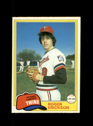 1981 ROGER ERICKSON O-PEE-CHEE #80 TWINS *R9010