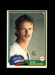 1981 RICK BURLESON O-PEE-CHEE #172 ANGELS *R9015