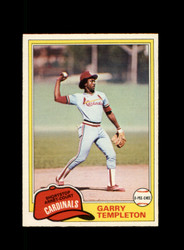 1981 GARRY TEMPLETON O-PEE-CHEE #144 CARDINALS *R9016