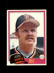 1981 MILT MAY O-PEE-CHEE #273 GIANTS *R9017