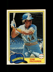 1981 TOM PACIOREK O-PEE-CHEE #228 MARINERS *R9020