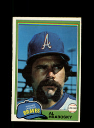 1981 AL HRABOSKY O-PEE-CHEE #354 BRAVES *R9024