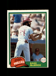 1981 BAKE MCBRIDE O-PEE-CHEE #90 PHILLIES *R9028