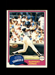 1981 RUPPERT JONES O-PEE-CHEE #225 YANKEES *R9033