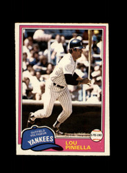 1981 LOU PINIELLA O-PEE-CHEE #306 YANKEES *R9038