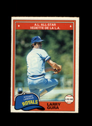 1981 LARRY GURA O-PEE-CHEE #130 ROYALS *R9040