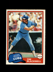 1981 TIM BLACKWELL O-PEE-CHEE #43 CUBS *R9048