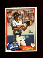 1981 CARNEY LANSFORD O-PEE-CHEE #245 RED SOX *R9052