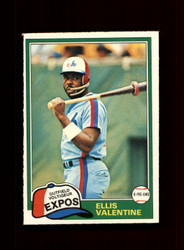 1981 ELLIS VALENTINE O-PEE-CHEE #244 EXPOS *R9053