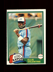 1981 ELLIS VALENTINE O-PEE-CHEE #244 EXPOS *R9054