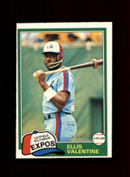 1981 ELLIS VALENTINE O-PEE-CHEE #244 EXPOS *R9057