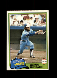 1981 GLENN HUBBARD O-PEE-CHEE #247 BRAVES *R9059