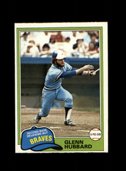 1981 GLENN HUBBARD O-PEE-CHEE #247 BRAVES *R9061